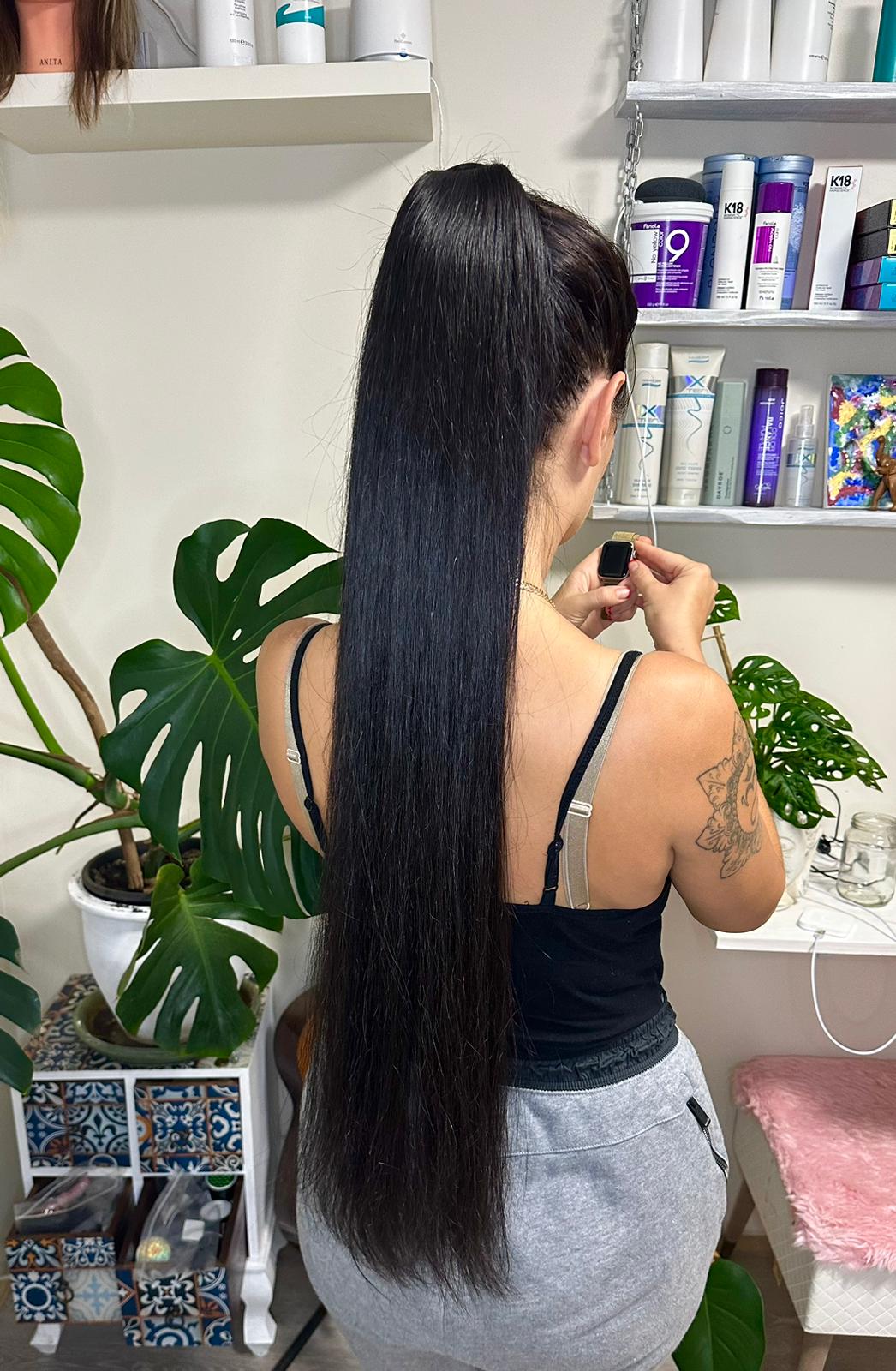 Pony Tail Brunette 30" 100g Hair