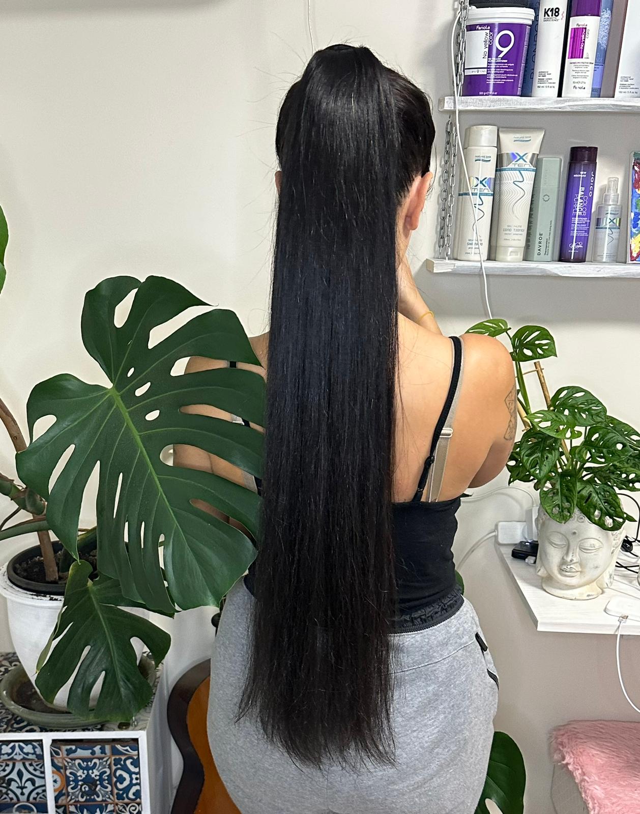 Pony Tail Brunette 30" 100g Hair