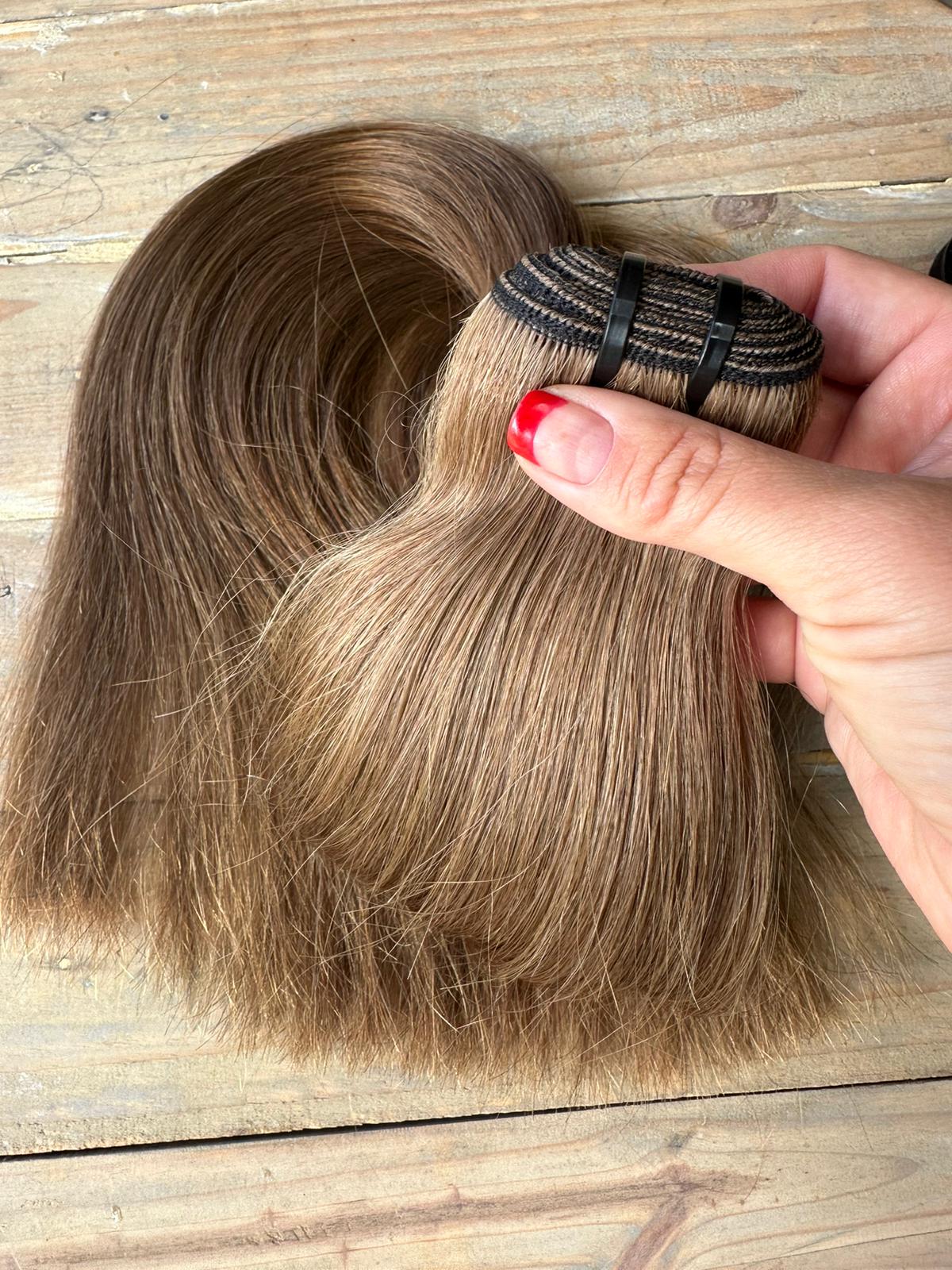 Weft Light Brown 28inch 50g Hair