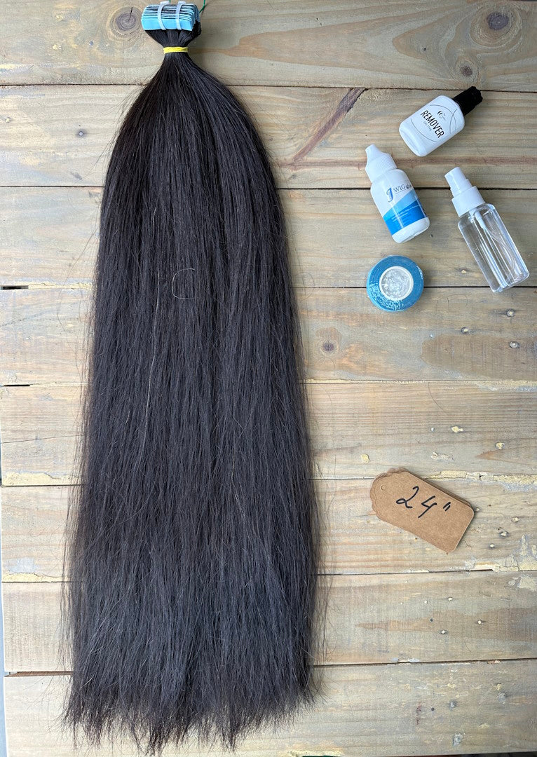 Tape-Ins Brunette 24inch 50g Hair