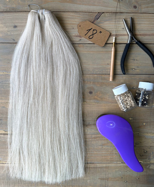 Weft Blonde 18inch 50g Hair