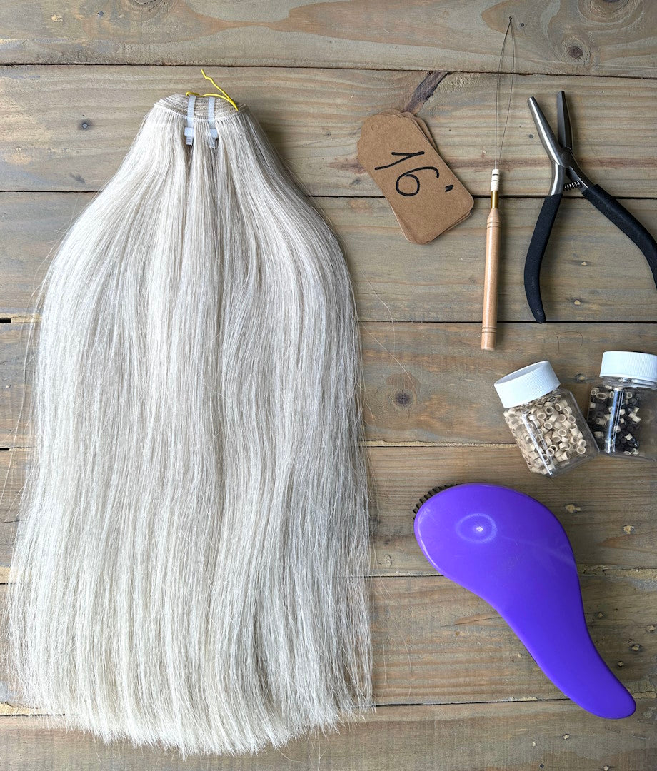 Weft Blonde 16inch 50g Hair