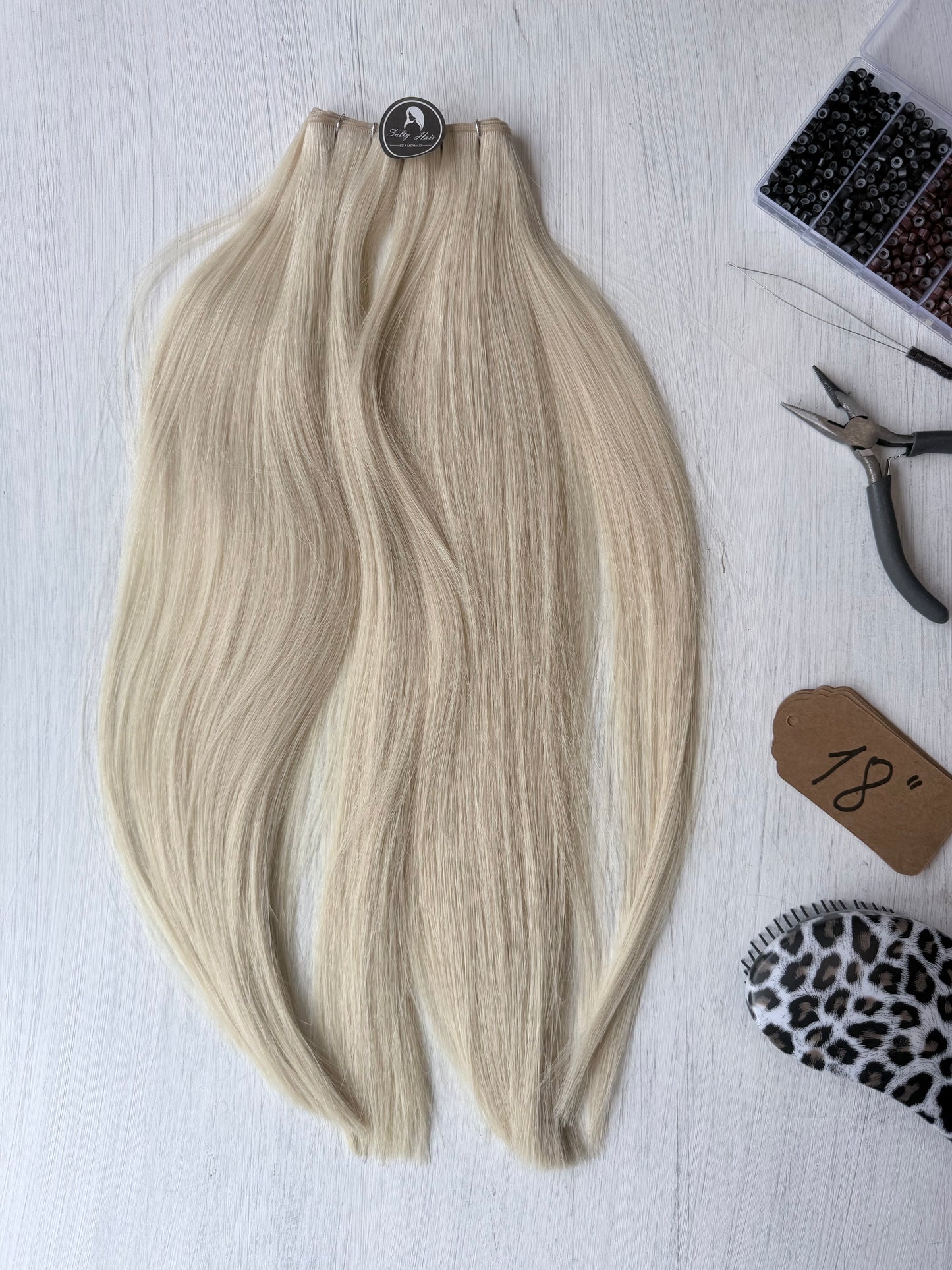 18” Premium Weft Blonde 12.0 50g