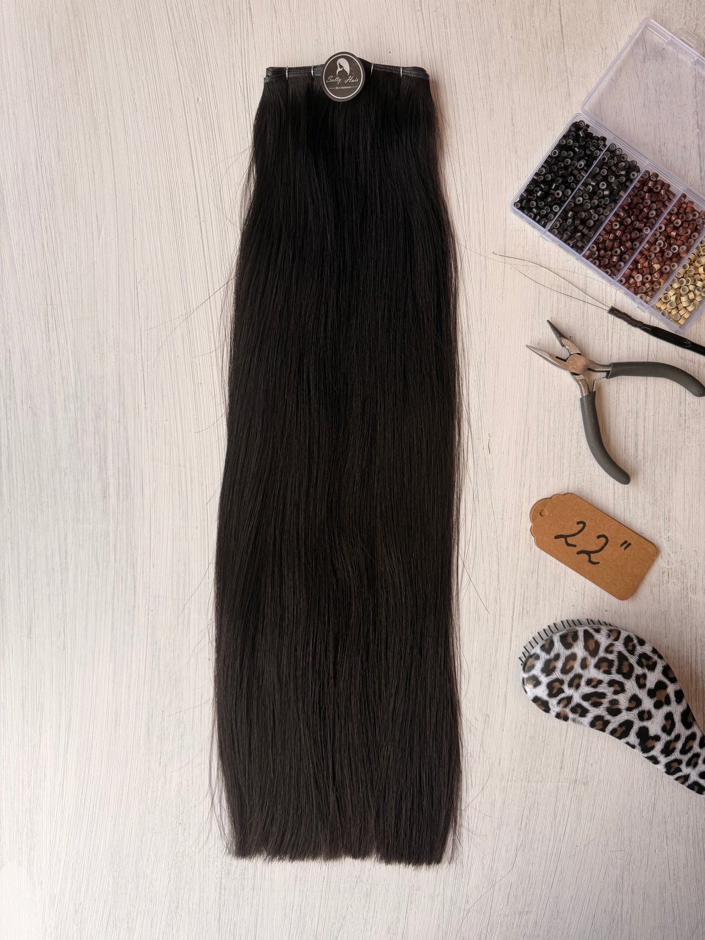 22” Premium Weft Brunette 3.0 50g
