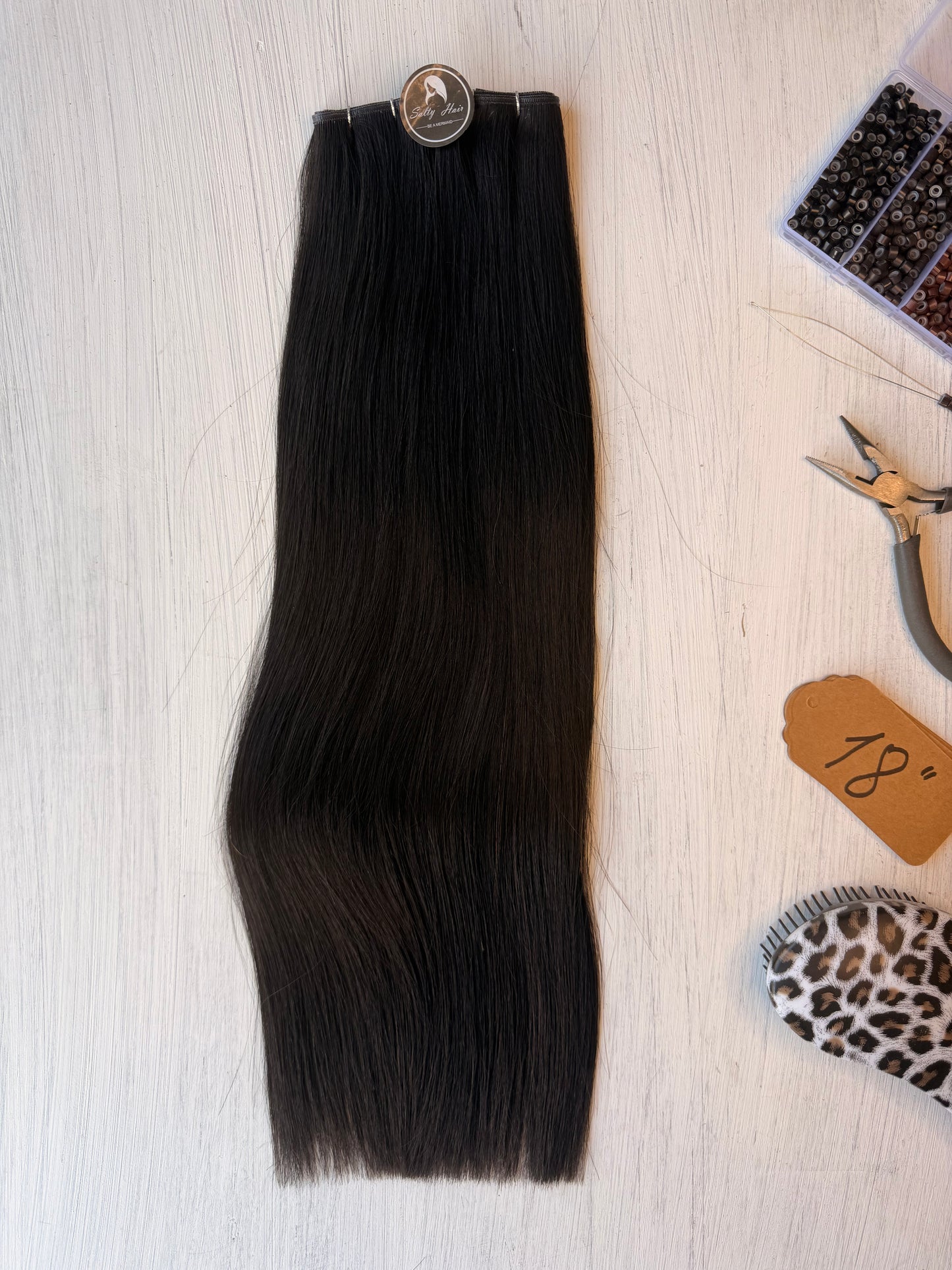 18” Premium Weft Brunette 3.0 50g