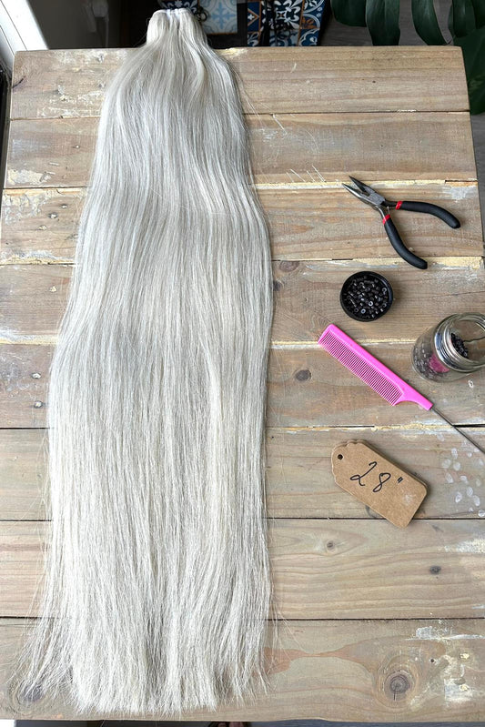 Weft Blonde 28inch 50g Hair