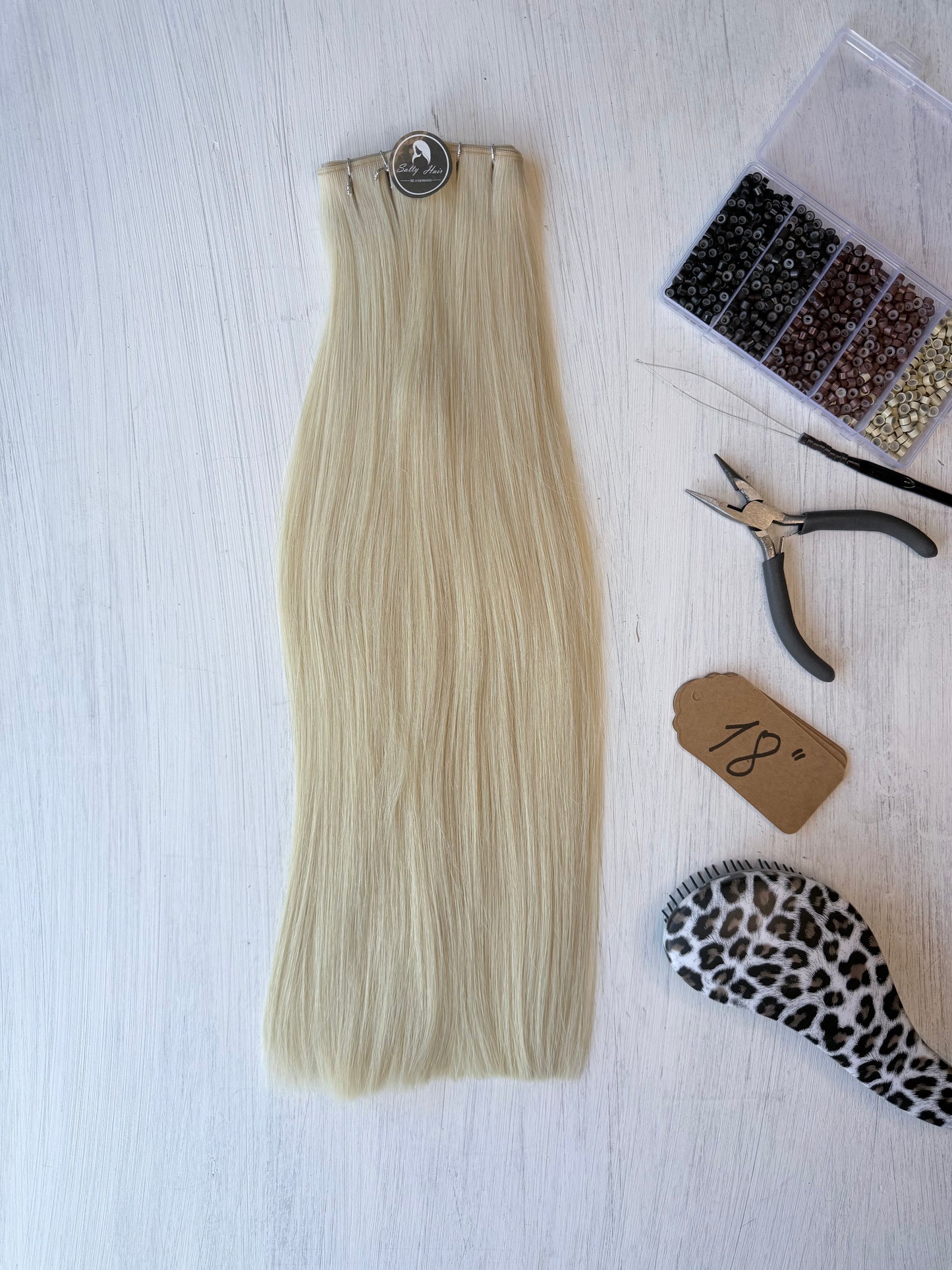 18” Premium Weft Blonde 12.0 50g
