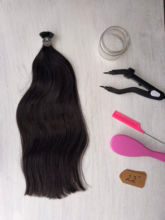 22" K-Bonds Brunette 3.0 50g Hair