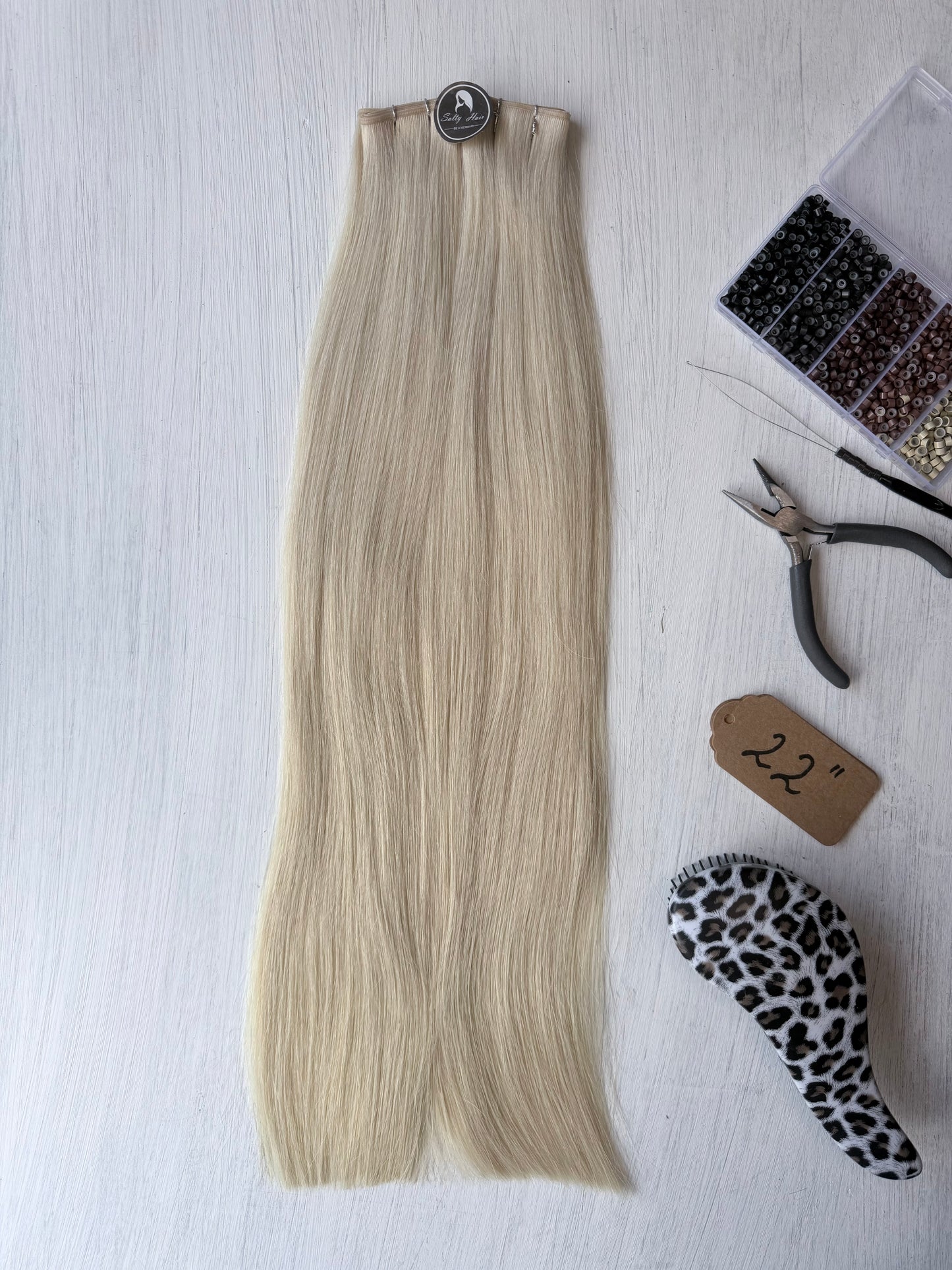 22” Premuim Weft Blonde 12.0 50g