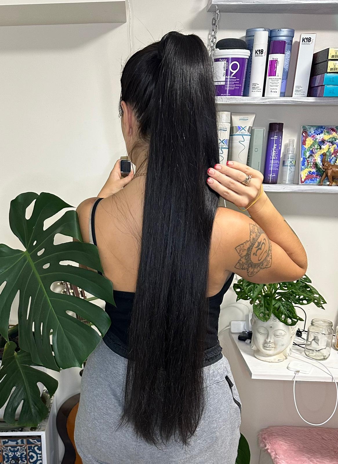 Pony Tail Brunette 30" 100g Hair