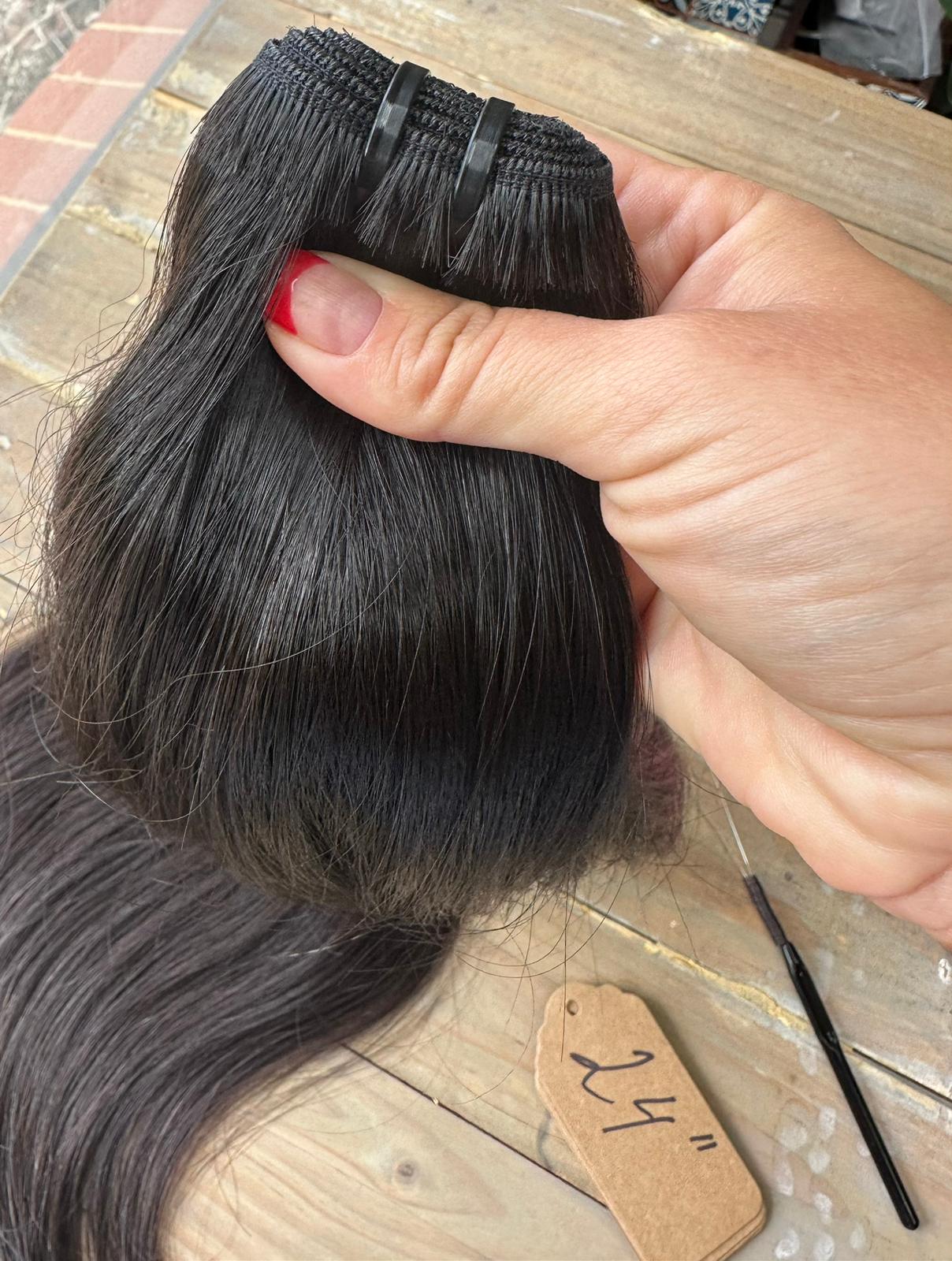 Weft Brunette 24inch 50g Hair